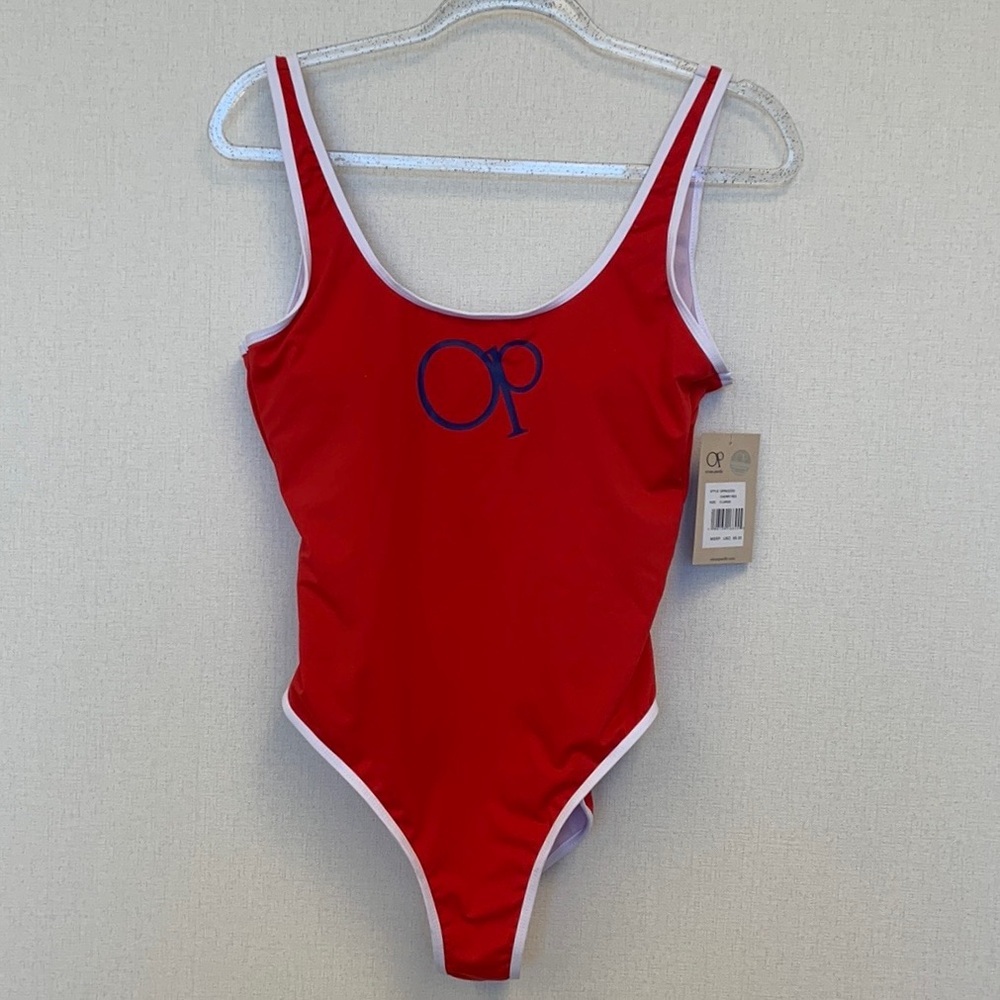 OP Signature One Piece Swimsuit • Sz XL • NWT!